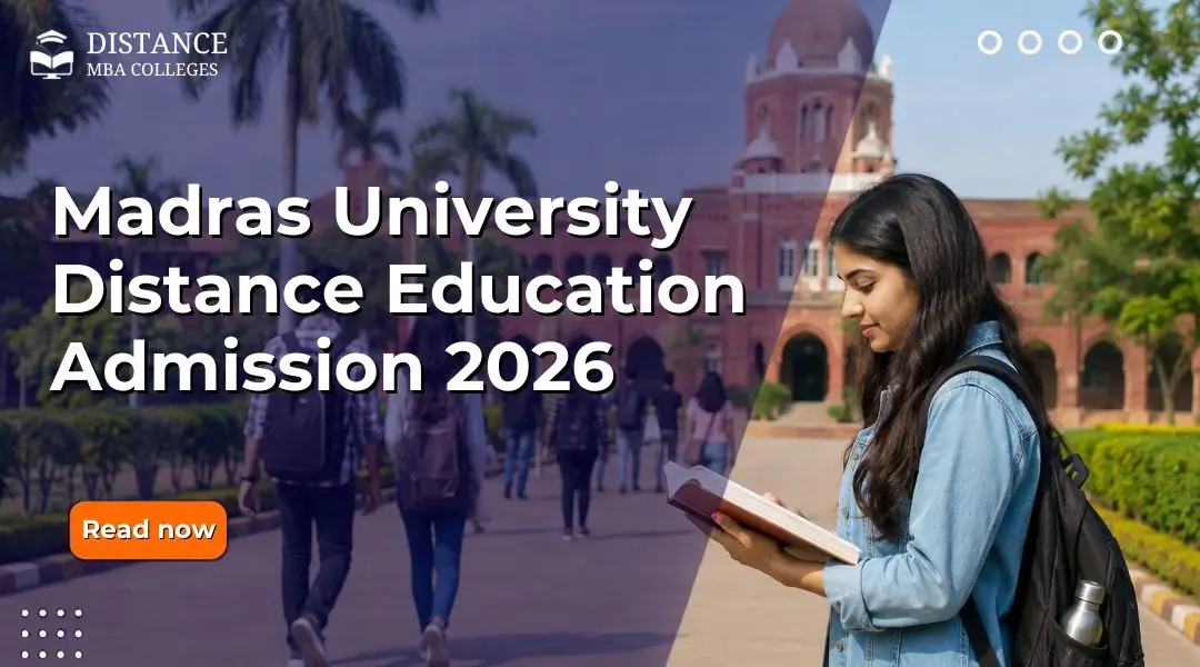 Madras University Distance Education Admission 2026