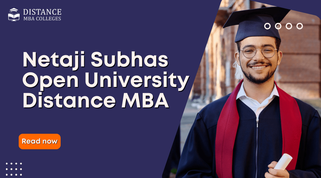 Netaji Subhas Open University Distance MBA