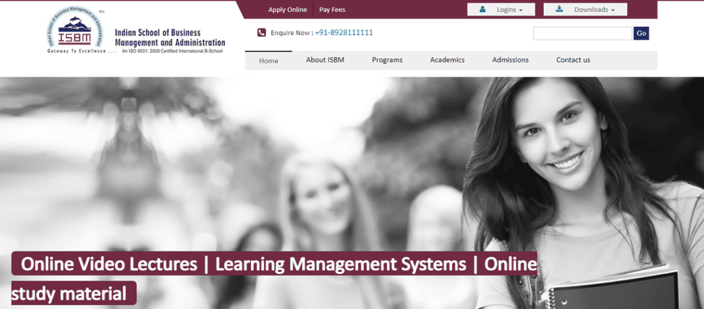 Indian School of Business Management & Administration (ISBMA)