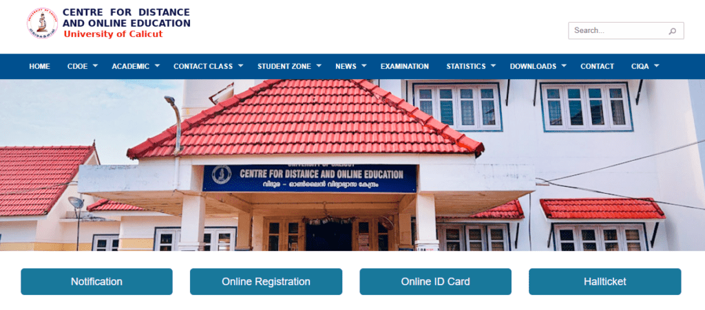 Calicut University MBA