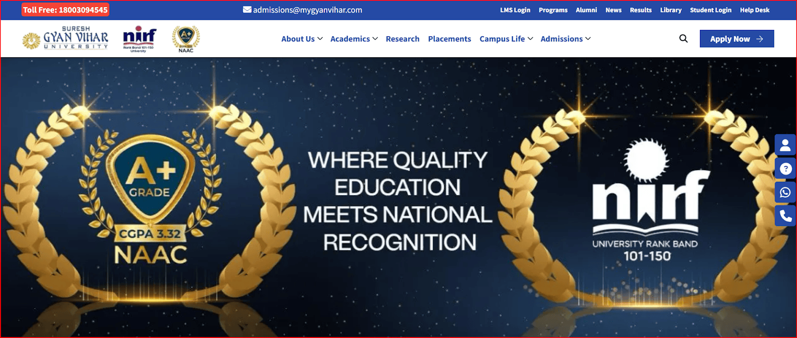 Suresh Gyan Vihar University (SGVU)