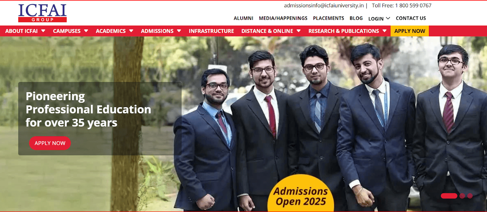 ICFAI University Online
